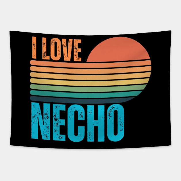 i-love-Necho Tapestry by Alexa