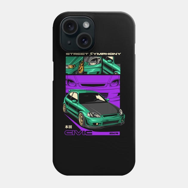 EK9 Nostalgia Phone Case by Harrisaputra