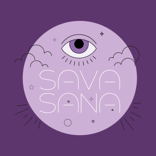 HERE FOR THE SAVASANA T-Shirt