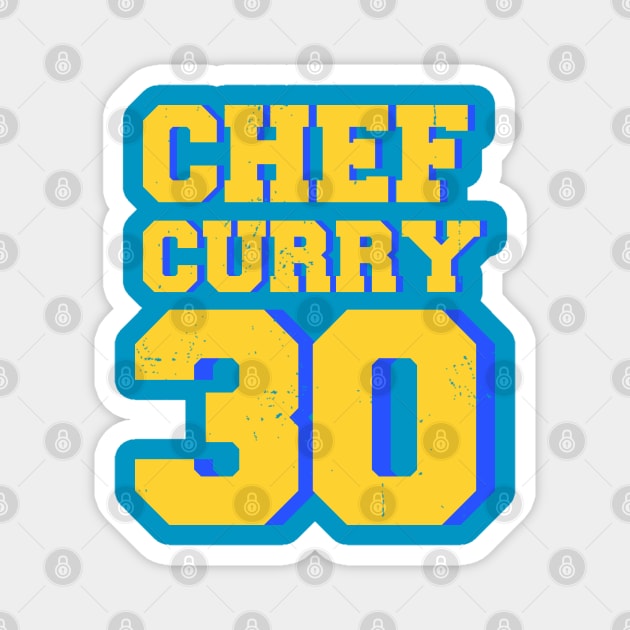 chef curry 30 Magnet by AlfinStudio