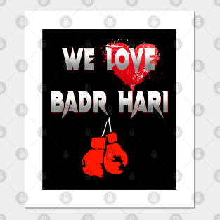 Badr Hari Posters And Art Prints Teepublic