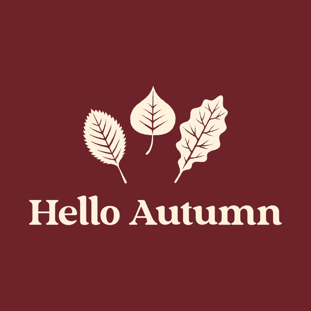 Hello autumn by Biddie Gander Designs