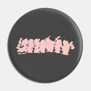 Seven Dwarf Millennial Pink Pin