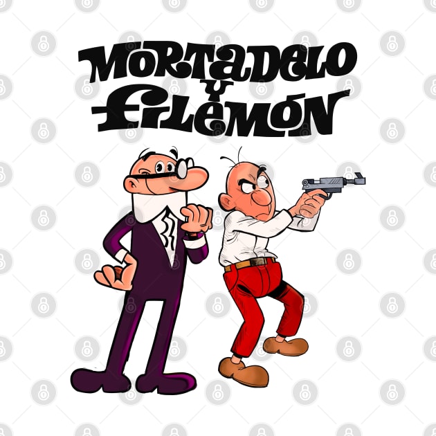 Mortadelo y Filemon by dhaniboi