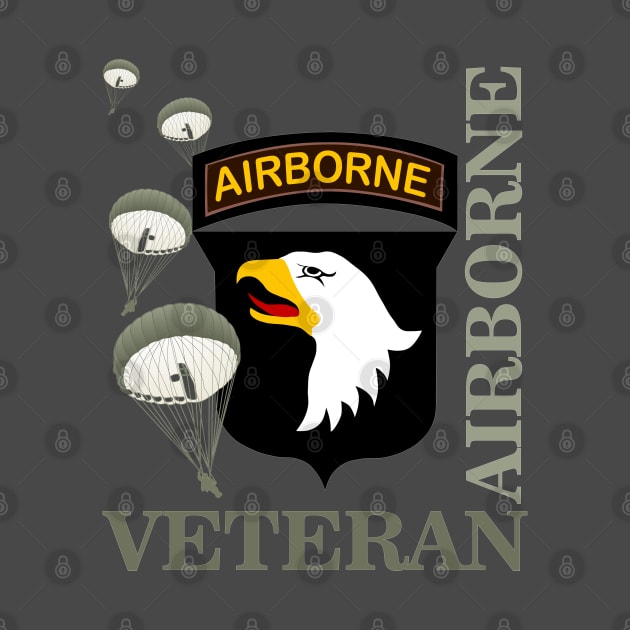 101st Airborne Veteran by MilitaryVetShop