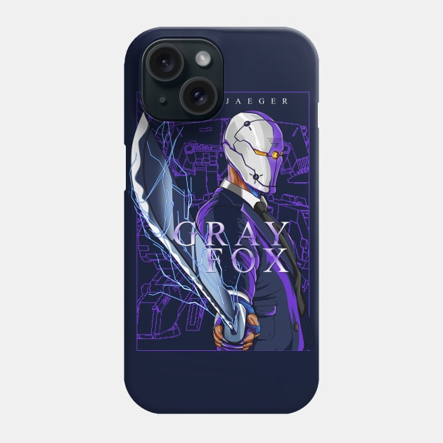 Gray Fox - Chapter Solid Phone Case by manoystee