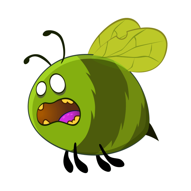 Zombee by Victorpierceart