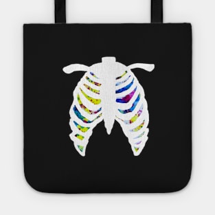 Funfetti Rib Cage (Dark Background) Tote