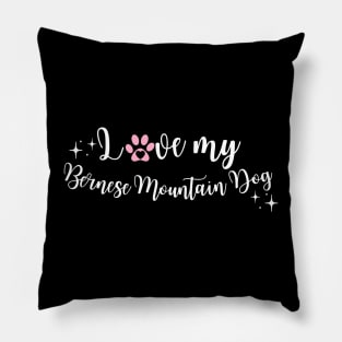 Bernese Mountain Dog gift Pillow