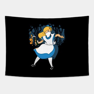 Rebel girl Tapestry