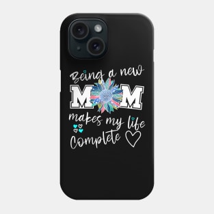 Being a new mom, expecting mother gift, Happy first Mothers Day Phone Case