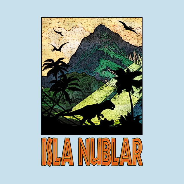 Visit Isla Nublar by RocketPopInc