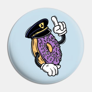 donut cop Pin