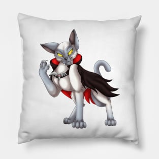 VampiCat: Blue Point Pillow