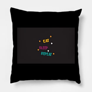 trending typography t-shirt design Pillow