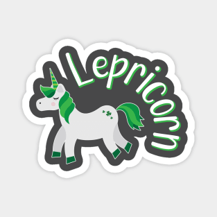 Lepricorn Unicorn St Patricks Day Magnet