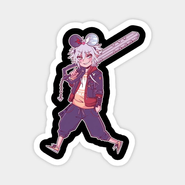 Get Your Ears On Riku Magnet by CarolIrvine