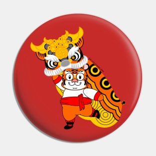 CNY: YEAR OF THE TIGER - LORD TIGER DANCER Pin