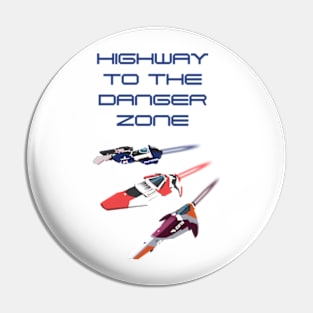 Wipeout to the Danger Zone Pin