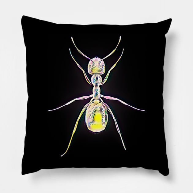 Ant Pillow by Nimmersatt