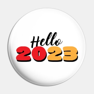 Hello 2023 Pin