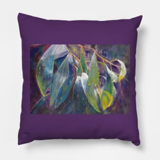 The Gentle Rain Throw Pillow Pillow