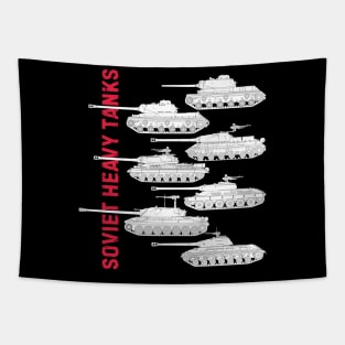 Soviet heavy tanks (Joseph Stalin Family of tanks) Tapestry