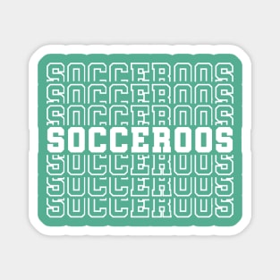 Socceroos Type Magnet