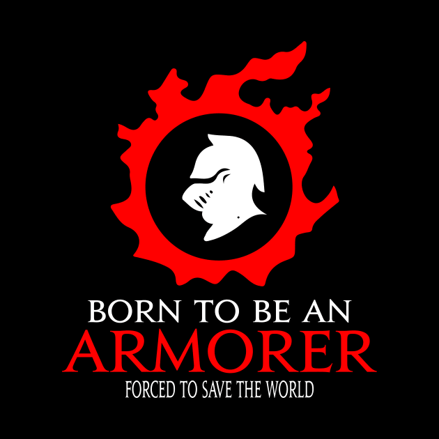 Born to be an Armorer Forced to save the World Funny RPG by Asiadesign