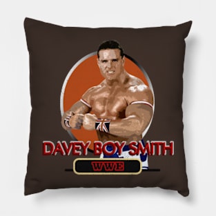 Davey Boy Smith 18 Pillow