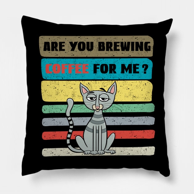 Are you brewing coffee for me Pillow by engmaidlao