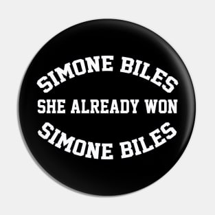 Simone Biles, She already won Pin