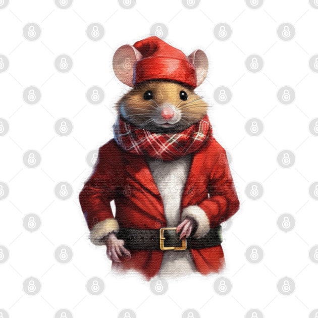 Santa Mouse by JnS Merch Store