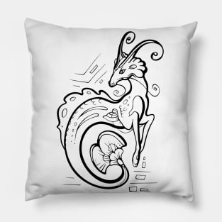 Capricorn Zodiac Sign Pillow