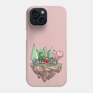 Red Riding Hood In The Woods Phone Case