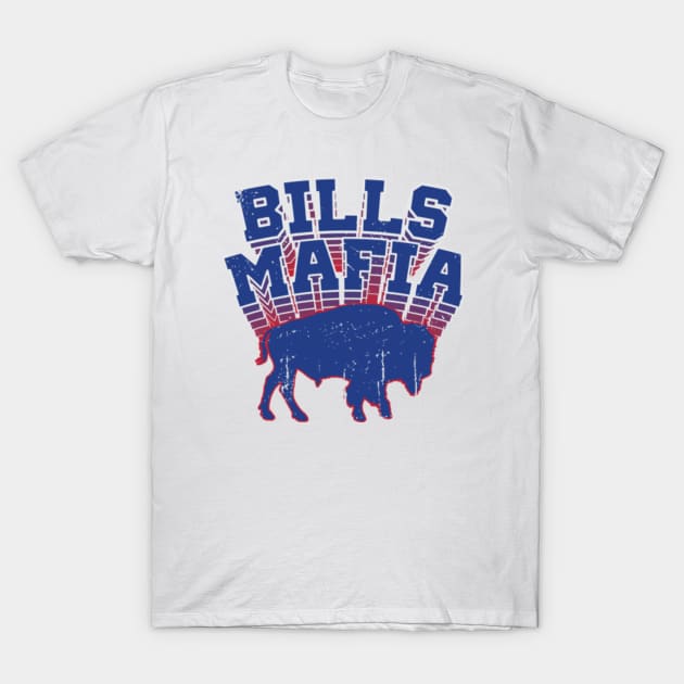Buffalo Bills Mafia - Vintage Style - Buffalo Bills - T-Shirt