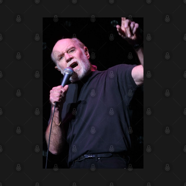 George Carlin Photograph by Concert Photos