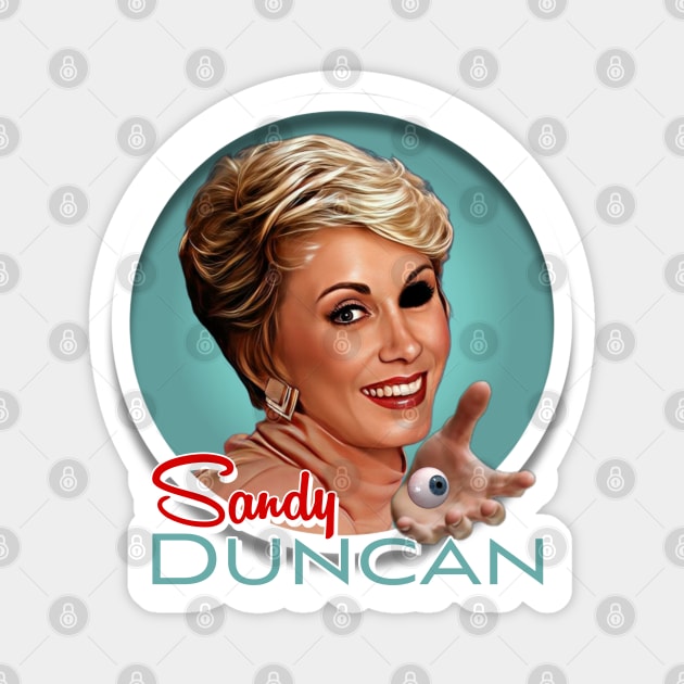 Sandy Duncan Magnet by Zbornak Designs