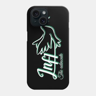 INFJ The Advocate MBTI types 5D Myers Briggs personality gift with icon Phone Case