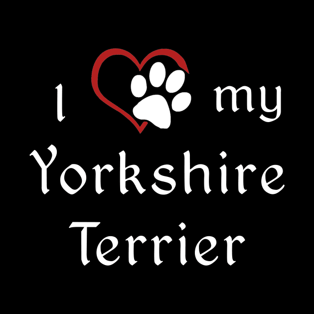 I love my Yorkshire Terrier! by swiftscuba