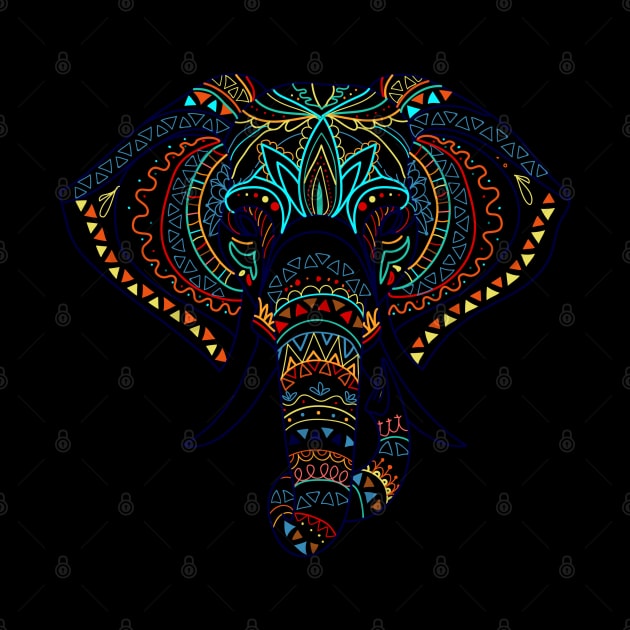 Ethnic Elephant by GNDesign