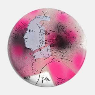 Pink French Lady Pin