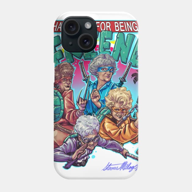 Thank You For Being A Friend Phone Case by Millageart