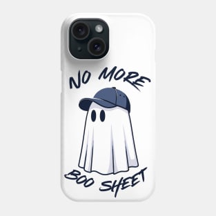 No More Boo Sheet: Hilarious Ghostly Pun Phone Case