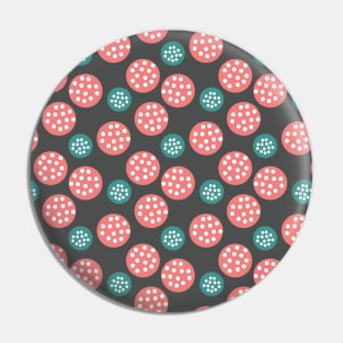 Blue and Pink Circles Seamless Pattern 042#001 Pin