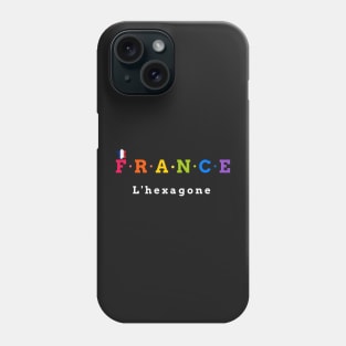 France, The Hexagon (Flag Version) Phone Case