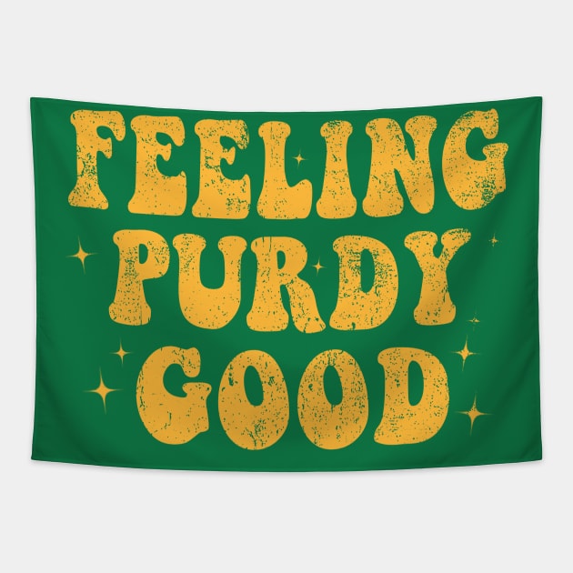 Feeling Purdy Good Tapestry by HannessyRin