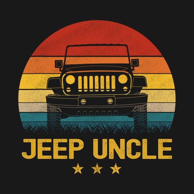 Vintage Jeep Jeep Uncle Jeep men Jeeps Lover by Jane Sky