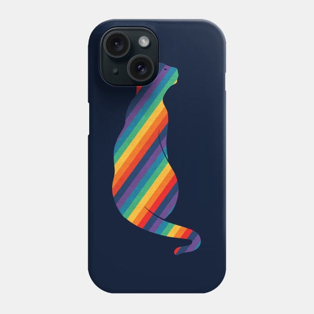 Rainbow Cat Game Phone Case by Goldquills