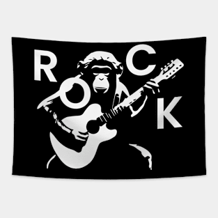 Monkey rocks Tapestry